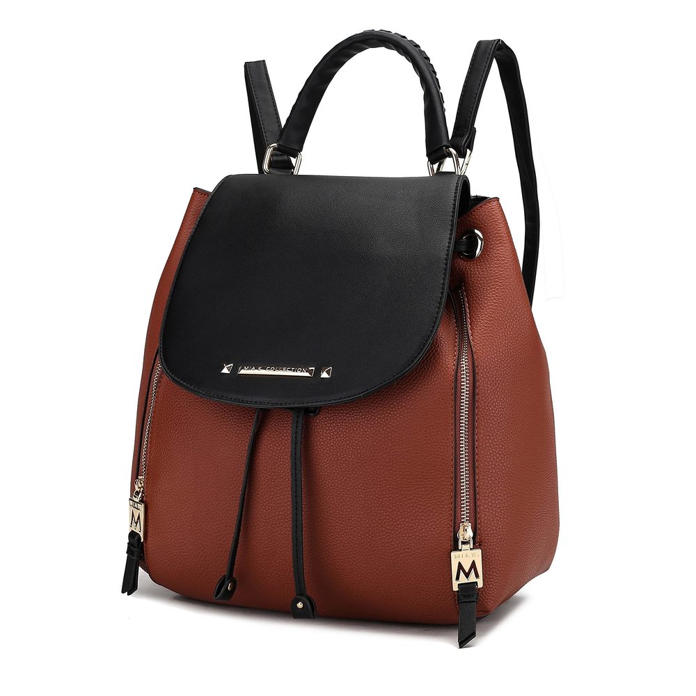 Backpack for Women Vegan Leather Bookbag Top Handle Bag Lady Fashion😇